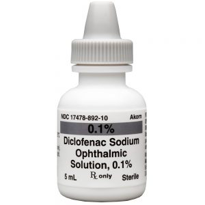 اطلاعات دارویی : دیکلوفناک چشمی Diclofenac-Ophthalmic | کافه پزشکی
