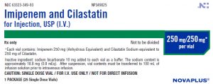 اطلاعات دارویی : ایمی پنم سیلاستاتین Imipenem+Cilastatin | کافه پزشکی
