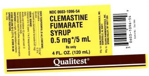 اطلاعات دارویی : کلماستین Clemastine | کافه پزشکی
