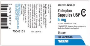 اطلاعات دارویی : زالپلون Zaleplon | کافه پزشکی