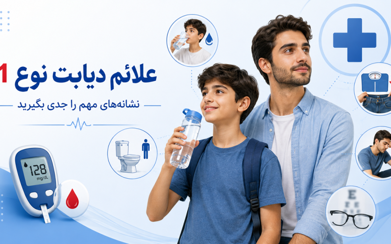 علائم دیابت نوع 1؛ نشانه‌هایی که می‌توانند ناگهانی و خطرناک ظاهر شوند