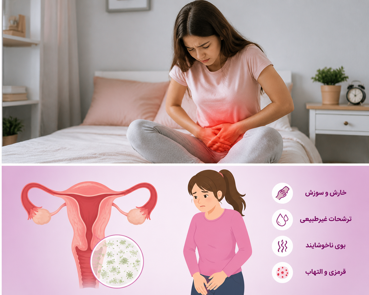 علائم عفونت واژن در دختران؛ نشانه‌هایی که باید جدی گرفته شوند