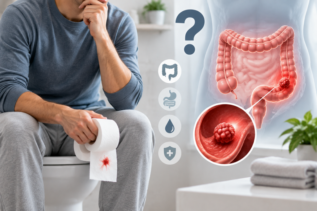 آیا خون در مدفوع نشانه سرطان است؟ بررسی علت‌ها و علائم خطر
