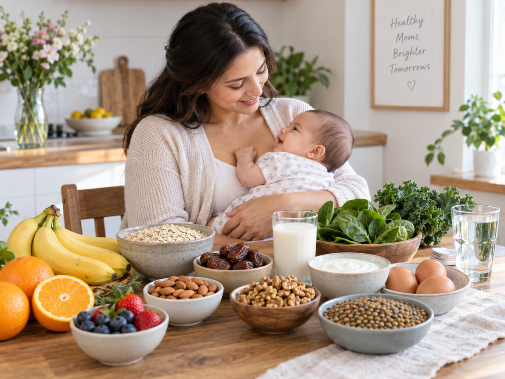 چه خوراکی‌هایی شیر مادر را زیاد می‌کند؟ معرفی بهترین غذاها برای مادران شیرده