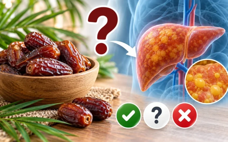 آیا خرما برای کبد چرب ضرر دارد؟ پاسخ علمی و مقدار مجاز مصرف