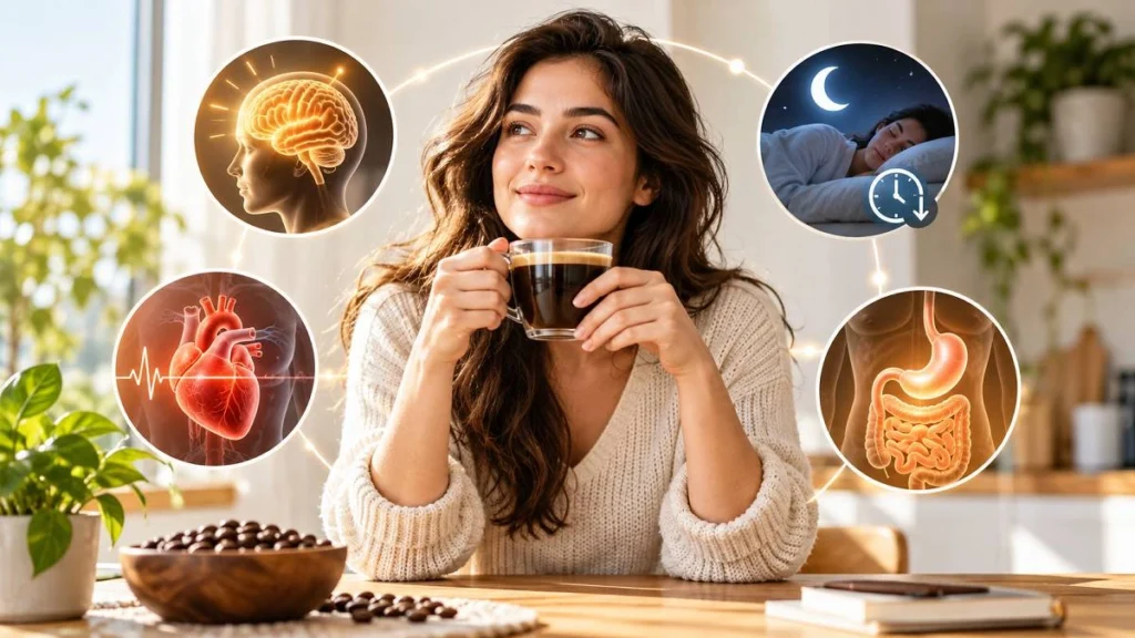اگر یک ماه هر روز قهوه بخوریم چه اتفاقی برای بدن می‌افتد؟ 8 تغییر مهم